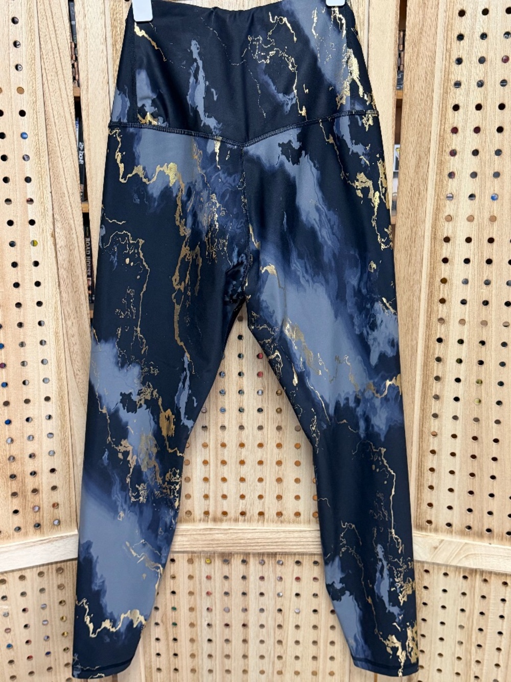 Old Navy Active PowerSoft Marble Leggings L Petite High Rise